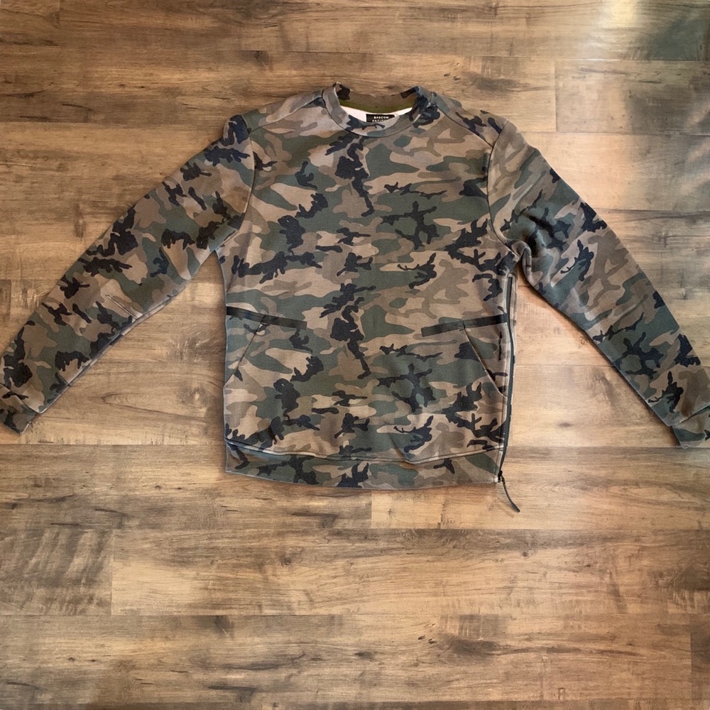 Bascom Projects camo crewneck